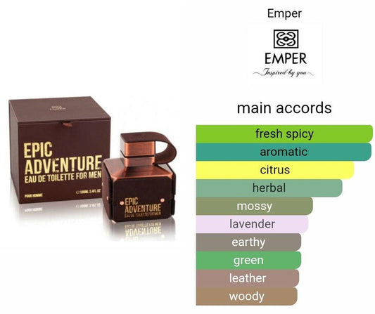 EPIC ADVENTURE EMPER PERFUMES 100ML