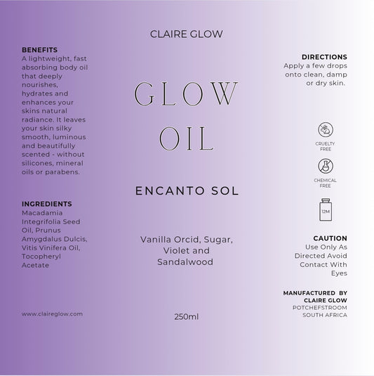 Encanto Sol Glow Oil