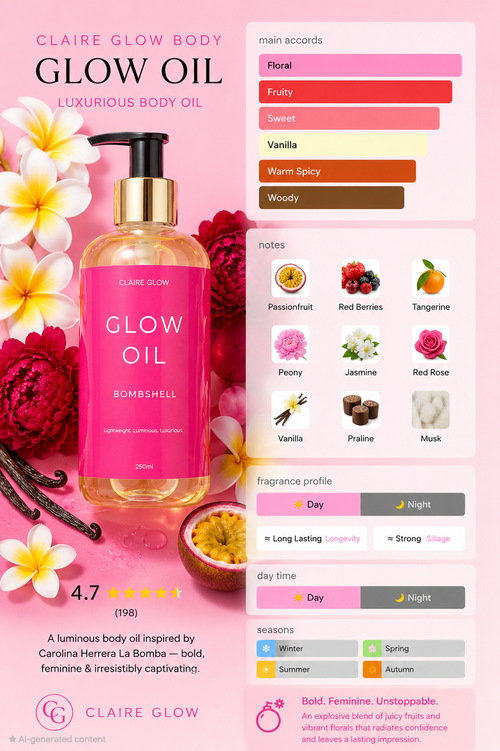 Bombshell Glow Oil