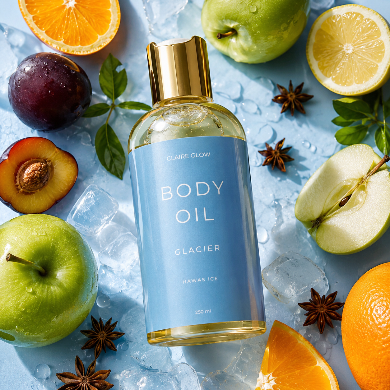 Glacier Body Oil For Men