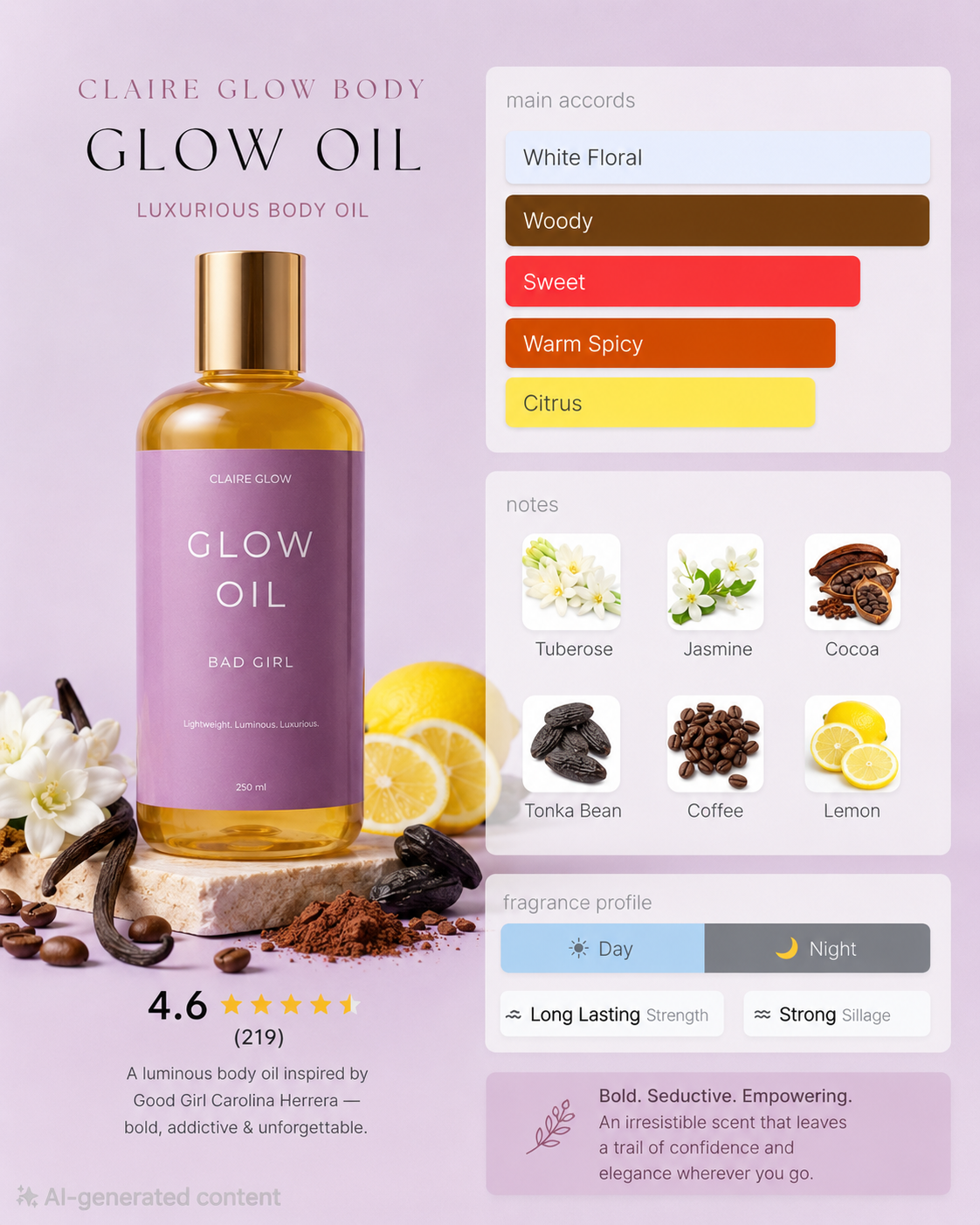 Bad Girl Glow Oil