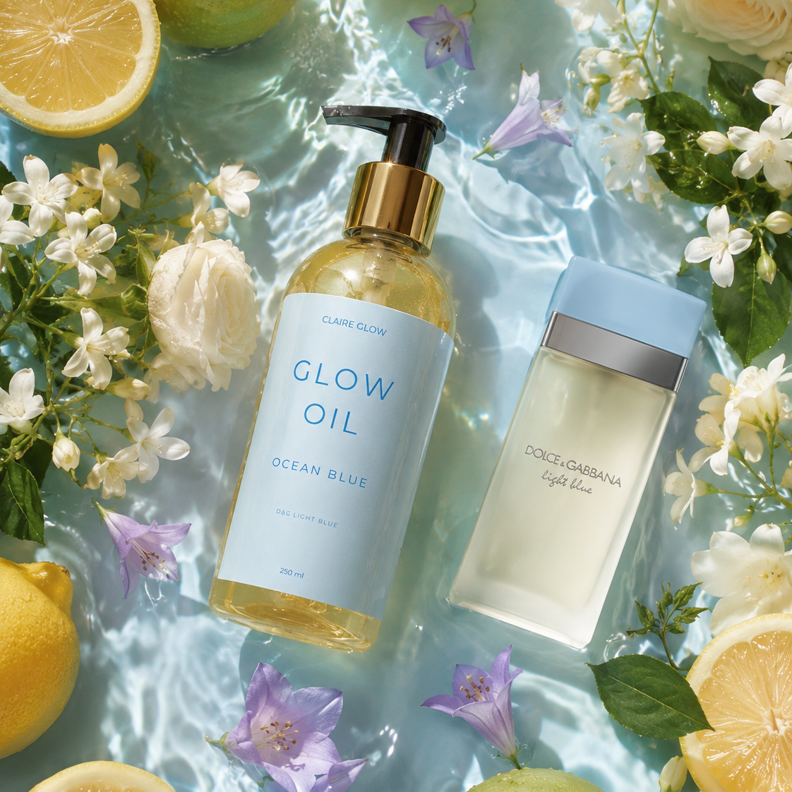 Ocean Blue Glow Oil