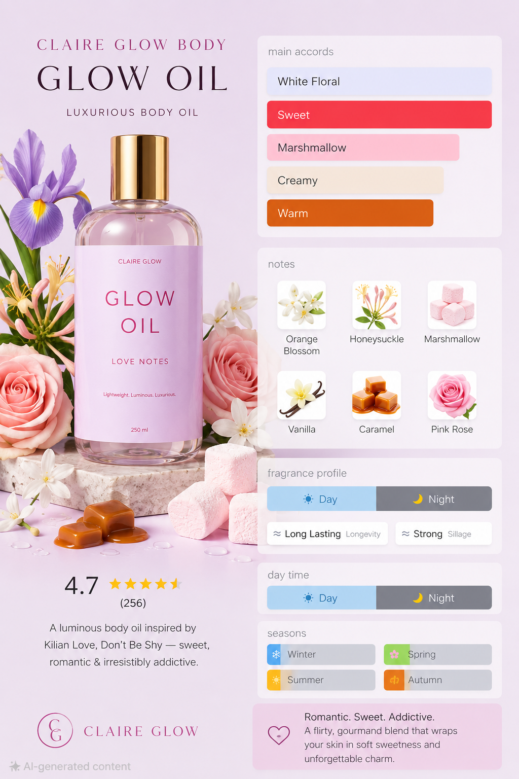 Love Notes Glow Oil
